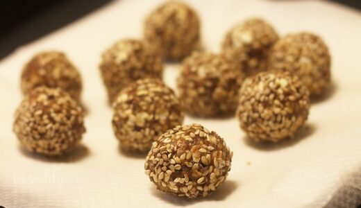 Raw recept na skořicové kuličky