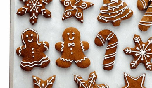 měkké vánoční perníčky se zdobením na plechu