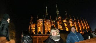 Novoroční ohňostroj Kutná Hora