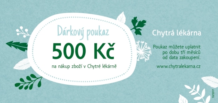 dárková poukázka do lekárny