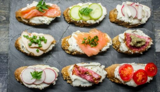 Zdobení chlebíčků