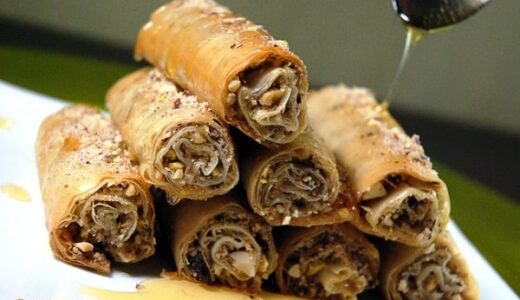 Ořechové trubičky