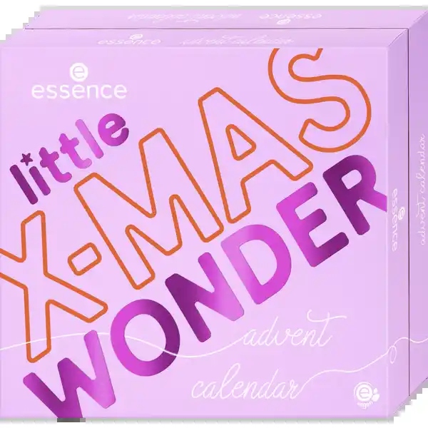 Adventní kalendář od Essence s kosmetikou.