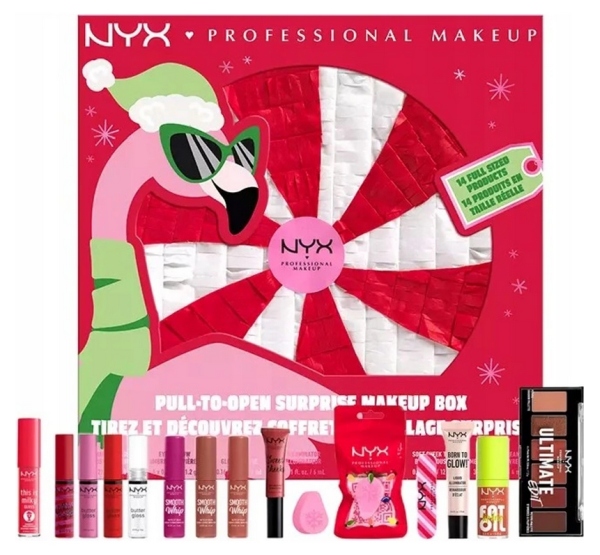 Kalendář kosmetiky k adventu od NYX