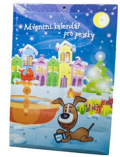 Adventní psí kalendář Mapes