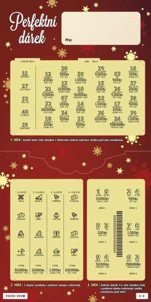 Náhled setřeného losu.