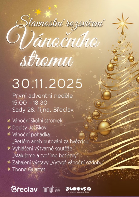 Adventní Břeclav plakát.