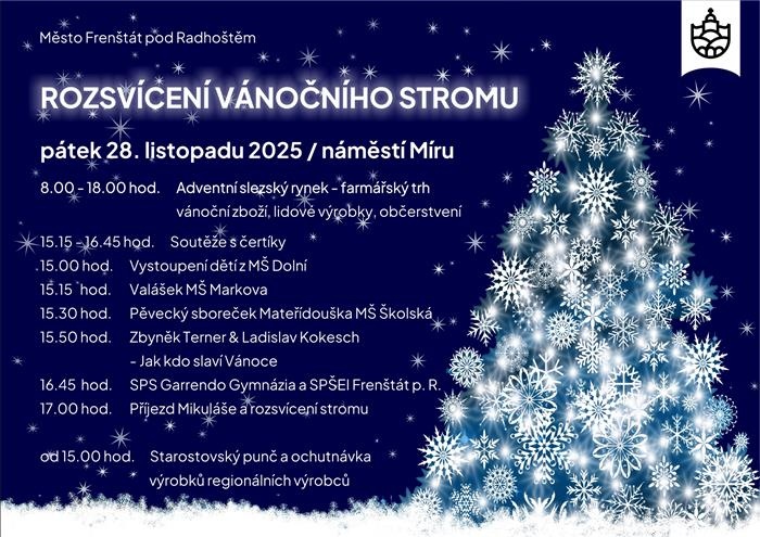 Plakát na trhy ve Frenštátě pod Radhoštěm.