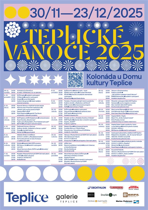 Teplické Vánoce.