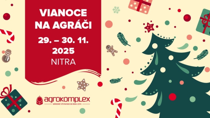 Leták Vánoc v Nitře.