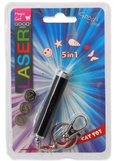 Laserové ukazovátko.