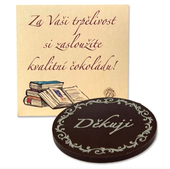 Čokoláda pro učitele.