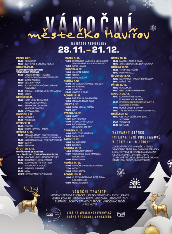 Vánoce v Havířově.