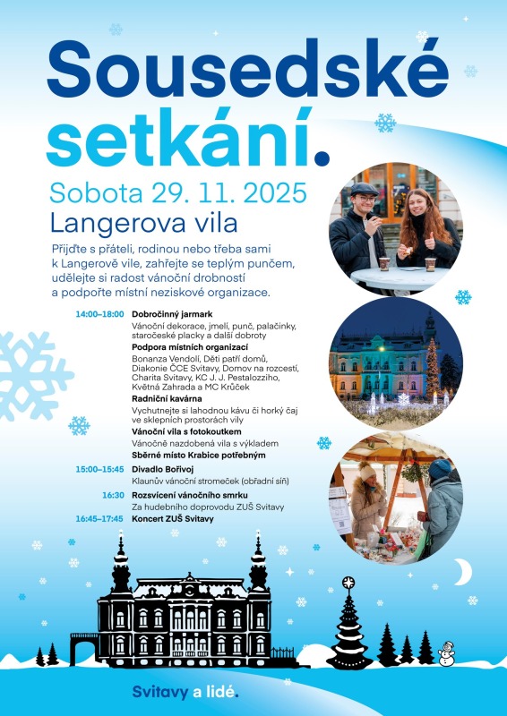 Plakát svitavských trhů.
